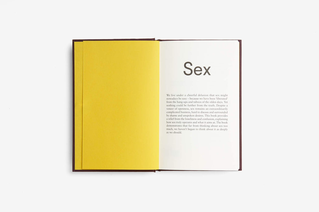 Sex: An open approach to our unspoken desires. (The School of Life Library)