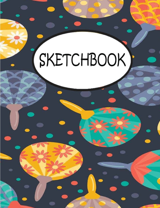 Sketchbook: Colorful Blow : 110 Pages of 8.5" x 11" Blank Paper for Drawing, sketchbook for adult, sketchbook for teen