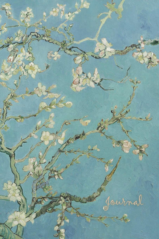 Journal: Beautiful Van Gogh's Almond Blossom Journal with Soft Matte Cover and Wide Ruled Cream Paper, Serene Imagery to Calm A Busy Mind. (Beautiful Art Blank Journals)