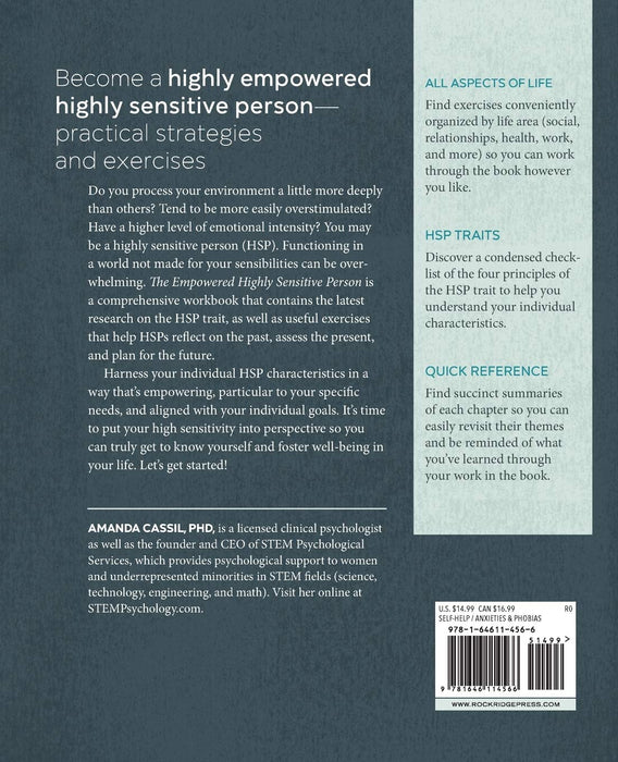 The Empowered Highly Sensitive Person: A Workbook to Harness Your Strengths in Every Part of Life