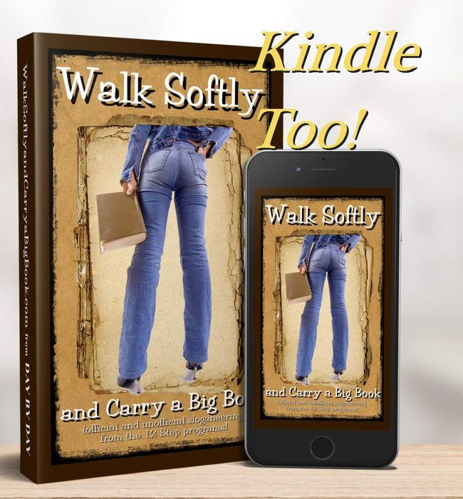 Walk Softly & Carry a Big Book (official and unofficial sloganeering from the 12 Step programs)