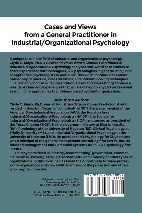 Cases and Views from a General Practitioner in Industrial/Organizational Psychology