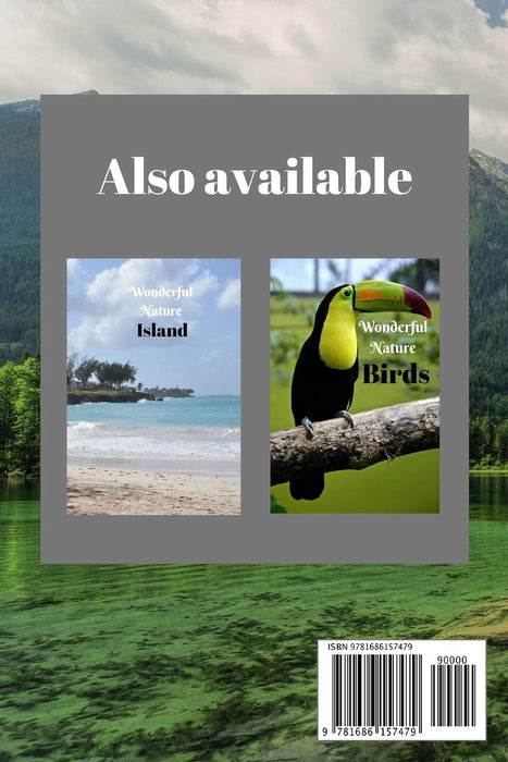 Wonderful Nature Landscapes: Picture book gift for seniors with Dementia or patients with Alzheimer’s. 40 full color photographs of natural landscapes.