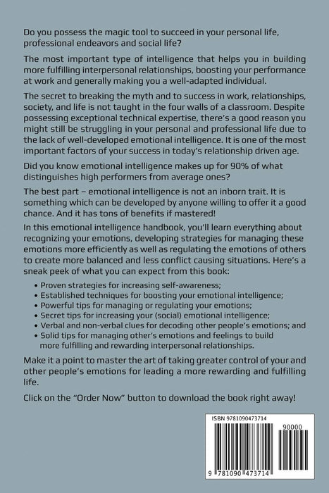Emotional Intelligence Trilogy – Human Behavior: 3 Books in 1: How to Analyze People, Cognitive Behavior Therapy, Emotional Intelligence