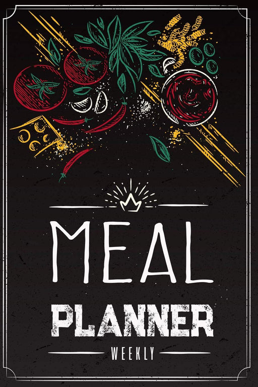 Weekly Meal Planner: Weekly Menu Planner with Grocery List, Plan Your Meals Weekly (52 Weeks) Food Planner (Food Planners)