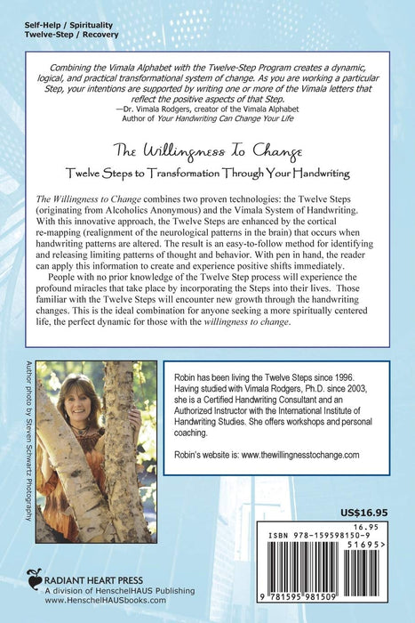 The Willingness to Change: Twelve Steps to Transformation Through Your Handwriting (2nd edition)
