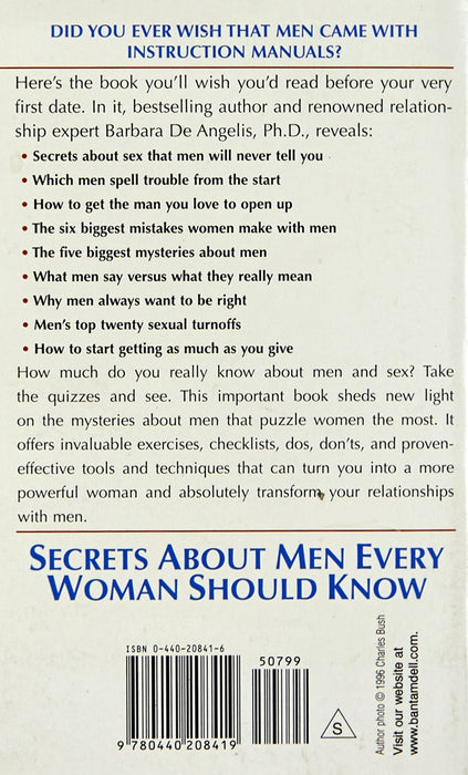 Secrets About Men Every Woman Should Know: Find Out How They Really Feel About Women, Relationships, Love, and Sex
