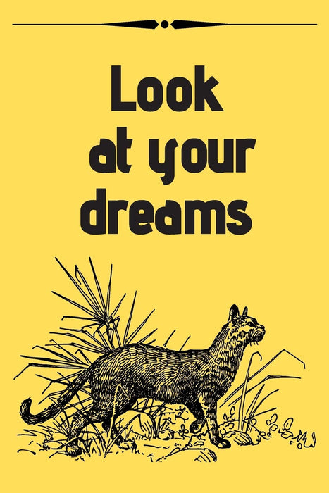 "LOOK AT YOUR DREAMS": Notebook , journal ( Motivation) ,Composition Book | for Women and Men. Girls and boys | Letter size ( 6x 9 )