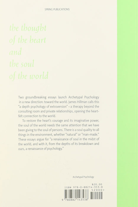 The Thought of the Heart, and, The Soul of the World