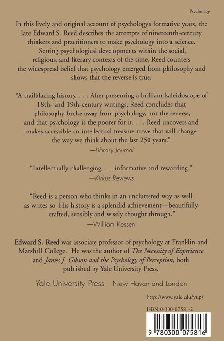 From Soul to Mind: The Emergence Of Psychology, From Erasmus Darwin To William James