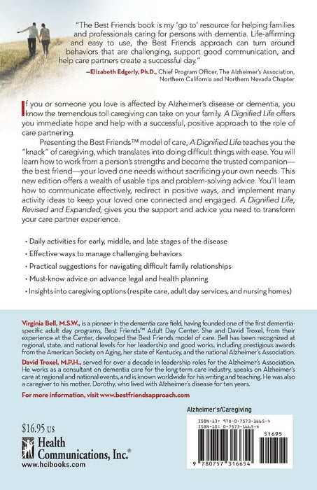 A Dignified Life: The Best Friends™ Approach to Alzheimer's Care:   A Guide for Care Partners