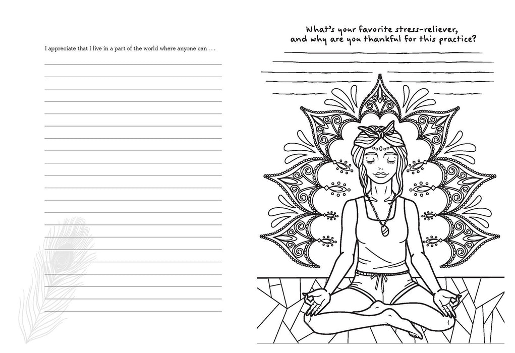 Tiny Buddha's Gratitude Journal: Questions, Prompts, and Coloring Pages for a Brighter, Happier Life