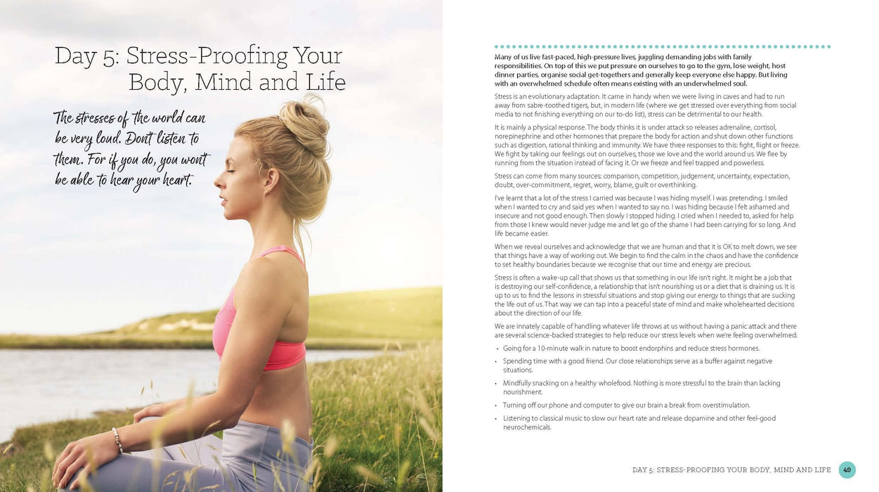 Thrive Through Yoga: A 21-Day Journey to Ease Anxiety, Love Your Body and Feel More Alive
