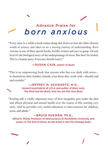 Born Anxious: The Lifelong Impact of Early Life Adversity - and How to Break the Cycle