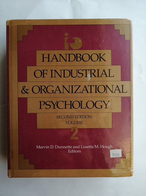Handbook of Industrial and Organizational Psychology Vol. 2 (HANDBOOK OF INDUSTRIAL AND ORGANIZATIONAL PSYCHOLOGY 2ND ED)