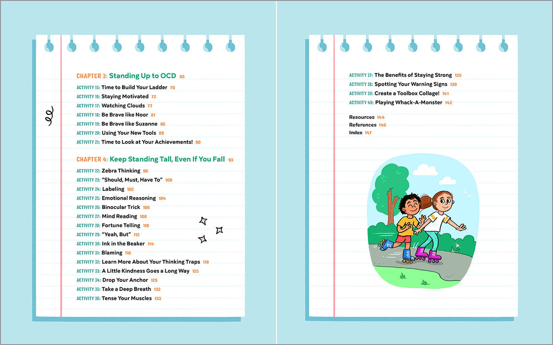 Standing Up to OCD Workbook For Kids: 40 Activities to Help Children Stop Unwanted Thoughts, Control Compulsive Behaviors, and Overcome Anxiety