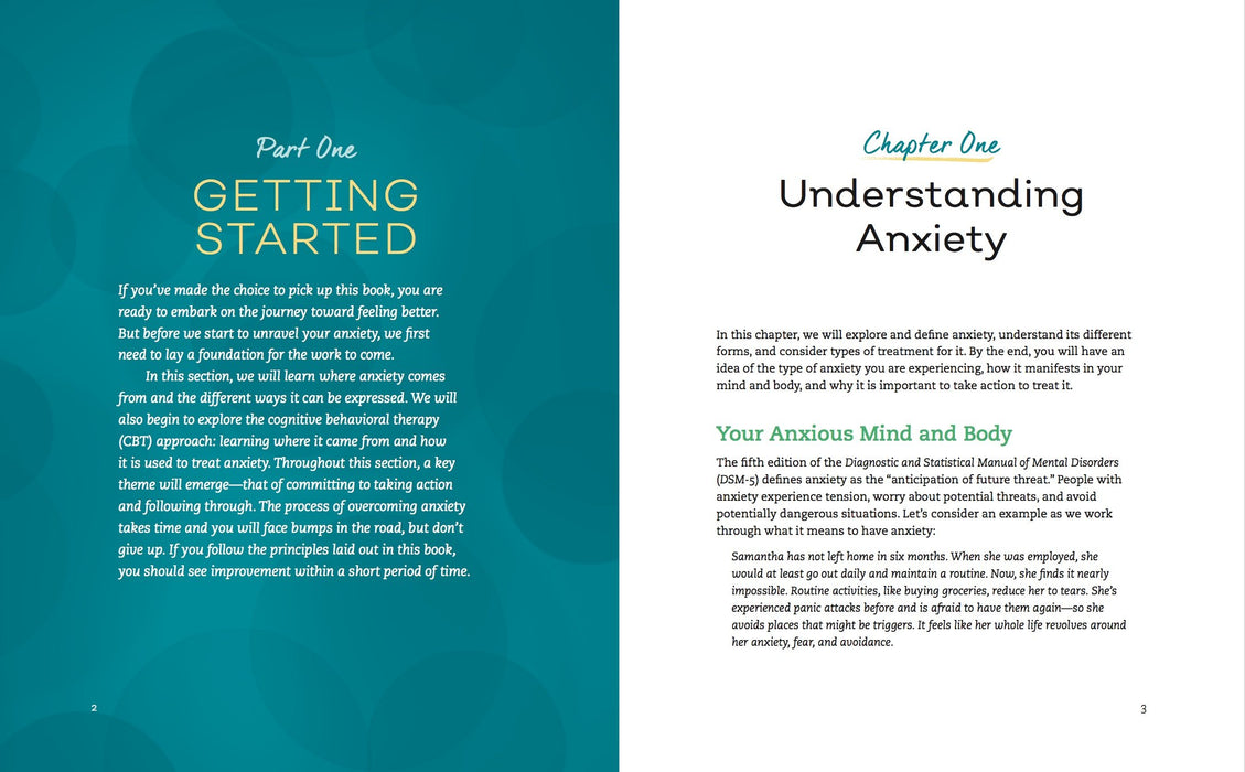 The Anxiety Workbook: A 7-Week Plan to Overcome Anxiety, Stop Worrying, and End Panic