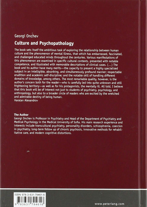 Culture and Psychopathology: The Anthropology of Mental Illness